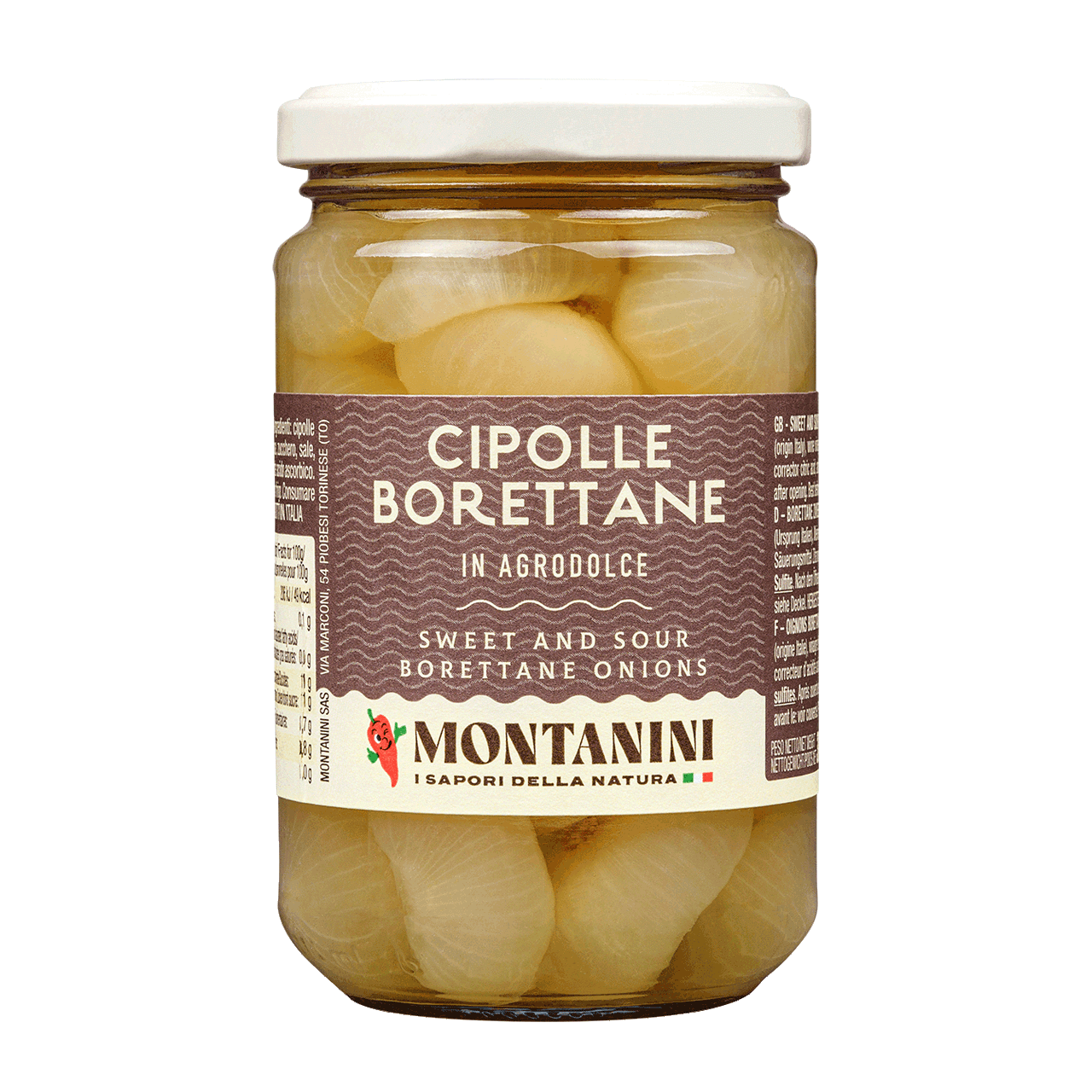 Cipolle Borettane In Agrodolce Conserve Montanini